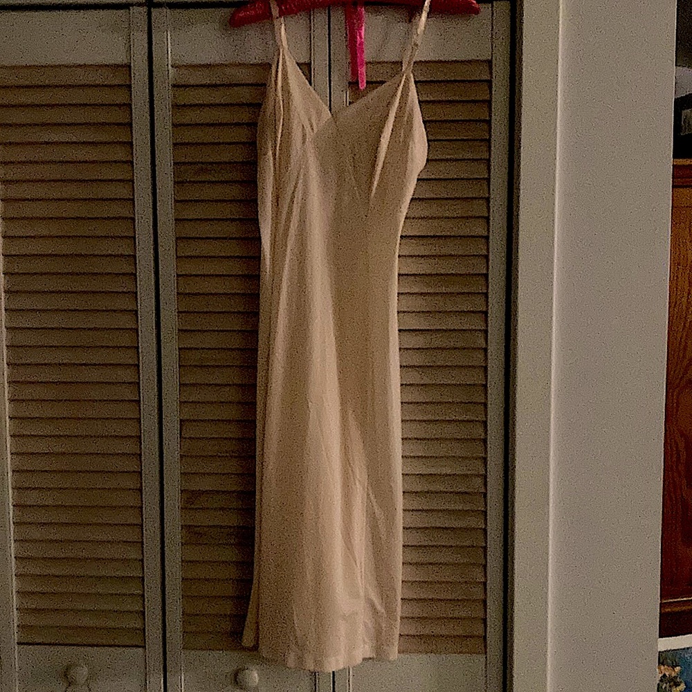 Vintage Old New Stock, Slinky Silky Slip.